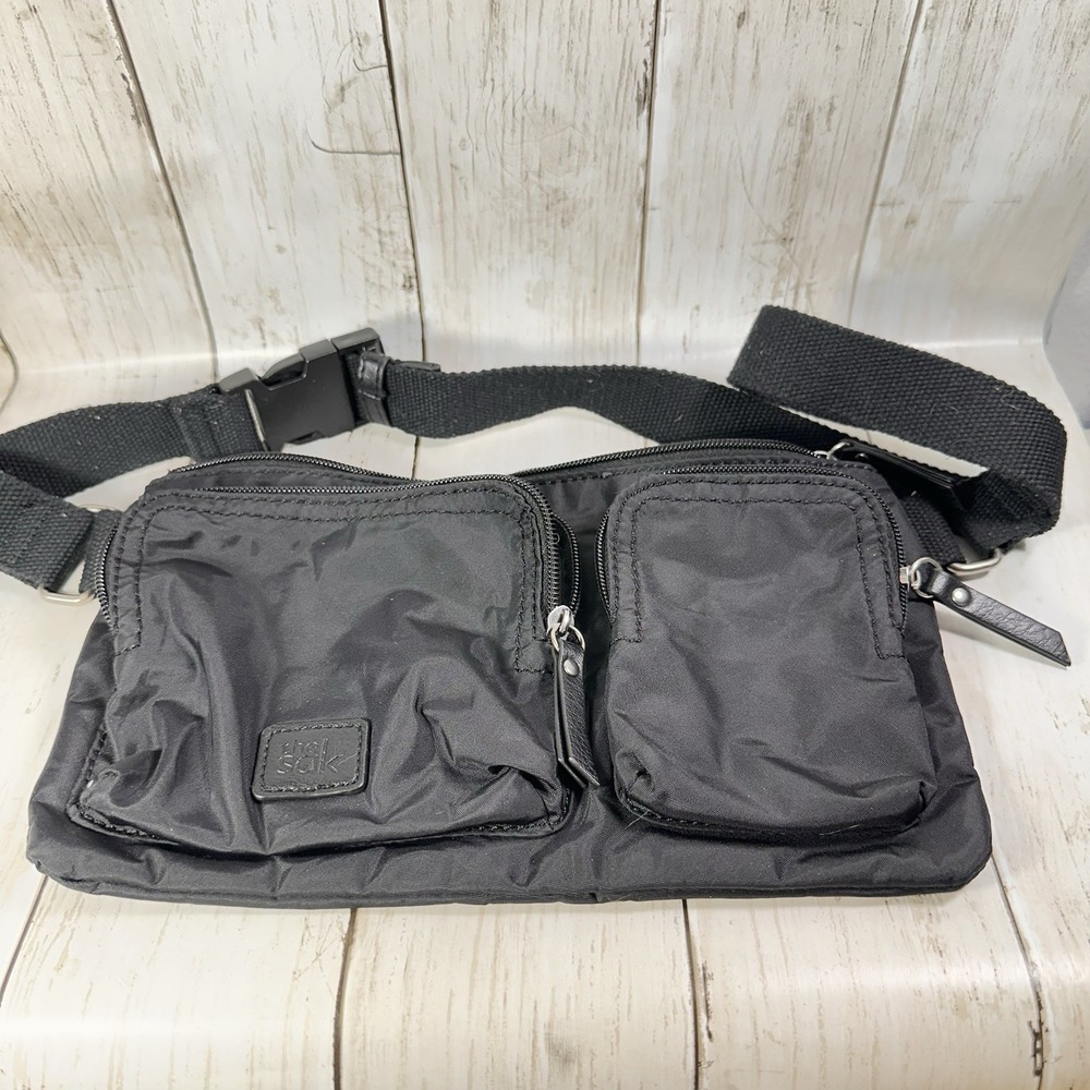 The Sak Esperato Black Nylon Hip Waist Fanny Pack‎ Belt Bag